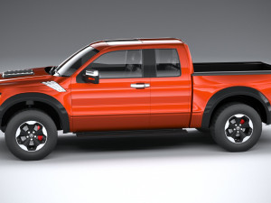 Generic Pickup 2020 3Dモデル