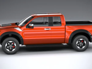 Generic Pickup 2020 3D Model