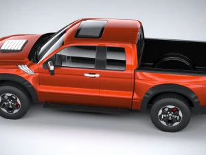 Generic Pickup 2020 3D Model