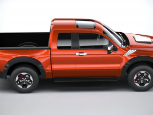 Generic Pickup 2020 3D Model