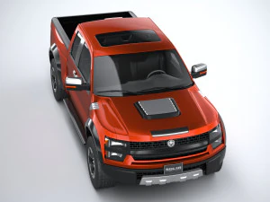 Generic Pickup 2020 3D Model