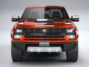Generic Pickup 2020 3D Model
