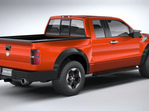 Generic Pickup 2020 3D Model