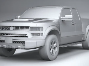 Generic Pickup 2020 3D Model