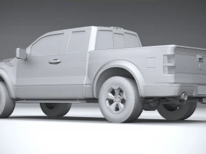 Generic Pickup 2020 3D Model