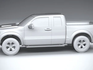Generic Pickup 2020 3D Model