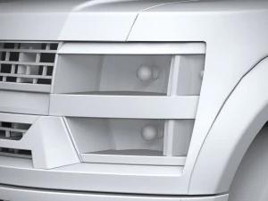 Generic Pickup 2020 3D Model