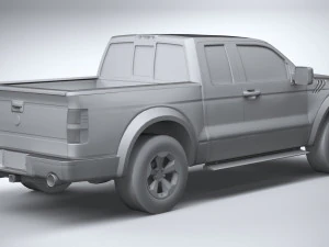 Generic Pickup 2020 3D Model