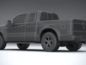 Generic Pickup 2020 3Dモデル