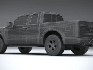 Generic Pickup 2020 3D Model