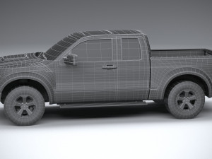 Generic Pickup 2020 3Dモデル
