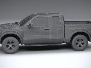 Generic Pickup 2020 3D Model