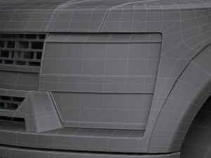 Generic Pickup 2020 3D Model