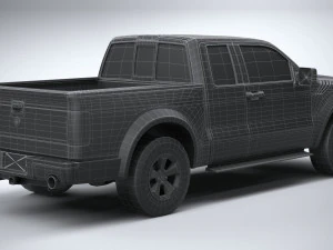 Generic Pickup 2020 3D Model