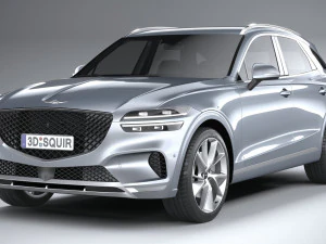 Genesis GV70 2020 3D Model