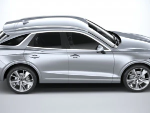 Genesis GV70 2020 3D Model