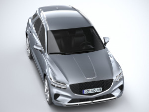 Genesis GV70 2020 3D 모델