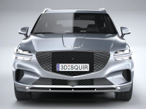 Genesis GV70 2020 3D Model