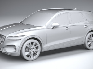Genesis GV70 2020 3D 모델