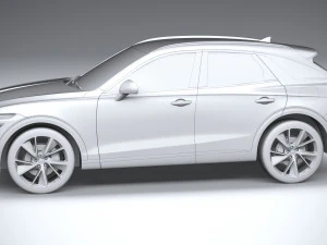Genesis GV70 2020 3D Model