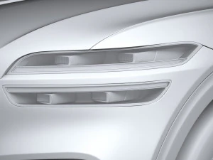 Genesis GV70 2020 3D Model