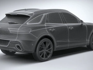 Genesis GV70 2020 3D Model
