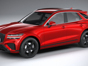 Genesis GV70 Sport 2020 3D Model