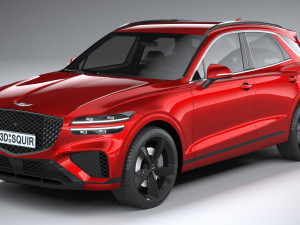 Genesis GV70 Sport 2020 3D 模型
