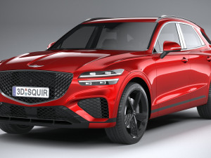 Genesis GV70 Sport 2020 3D 模型