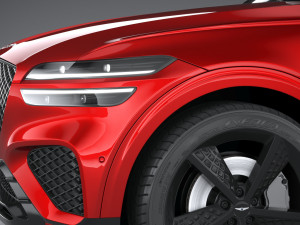 Genesis GV70 Sport 2020 3D 模型