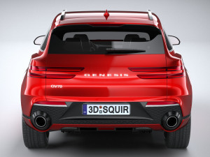 Genesis GV70 Sport 2020 3D 模型