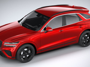 Genesis GV70 Sport 2020 3D 模型