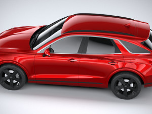 Genesis GV70 Sport 2020 3D 模型