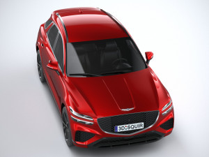 Genesis GV70 Sport 2020 3D 模型