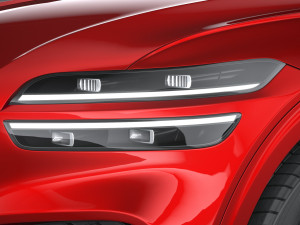 Genesis GV70 Sport 2020 3D 模型