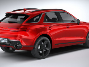 Genesis GV70 Sport 2020 3D 模型