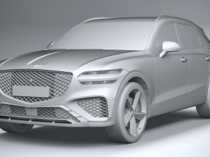 Genesis GV70 Sport 2020 3D 模型