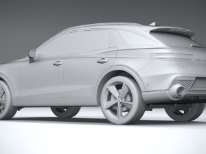 Genesis GV70 Sport 2020 3D 模型