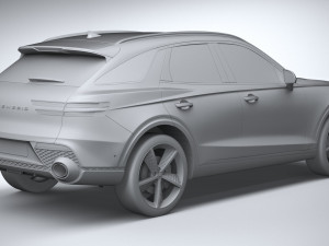 Genesis GV70 Sport 2020 3D 模型