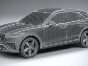 Genesis GV70 Sport 2020 3D 模型