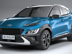 Hyundai Kona 2021 Model 3D