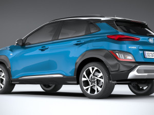 Hyundai Kona 2021 Model 3D