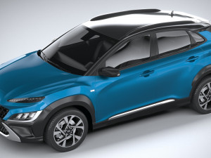 Hyundai Kona 2021 Model 3D