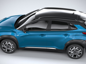 Hyundai Kona 2021 Model 3D