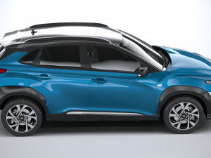 Hyundai Kona 2021 Model 3D