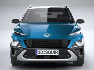 Hyundai Kona 2021 Model 3D