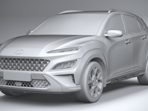Hyundai Kona 2021 Model 3D
