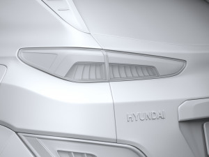 Hyundai Kona 2021 Model 3D