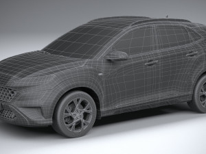 Hyundai Kona 2021 Model 3D