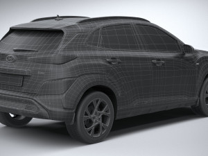 Hyundai Kona 2021 Model 3D